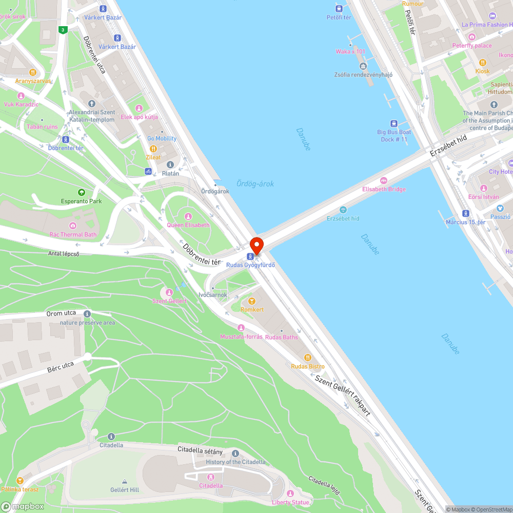 Elektromos oszlop ajtaja megrongálódott - Erzsébet híd/Buda bejelentés helye