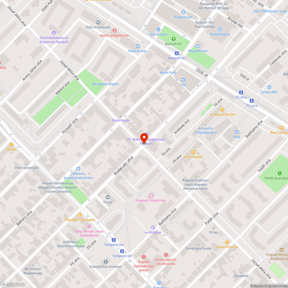 Megsüllyed útfelület. bejelentés helye