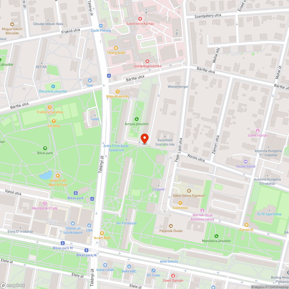 Parkolónak használt zöldterület, igénytelen sártenger bejelentés helye