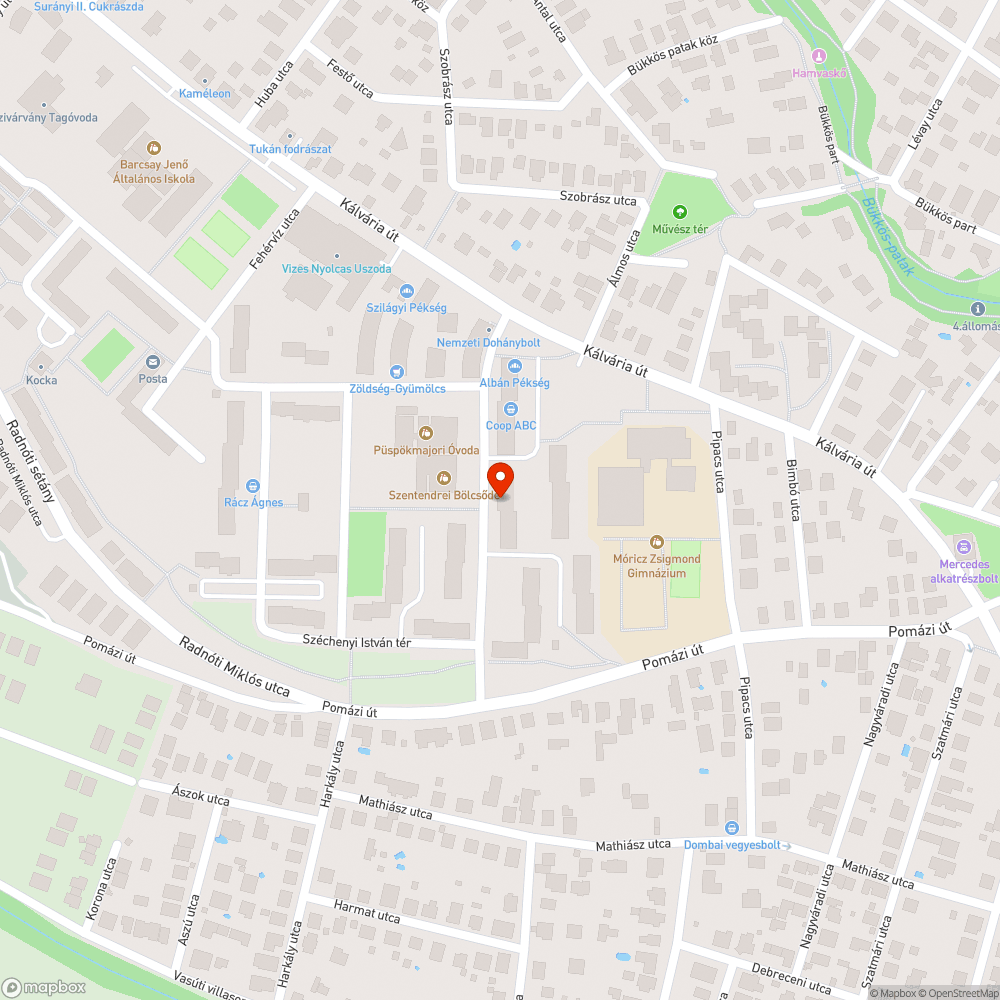 Balesetveszélyes  járda bejelentés helye