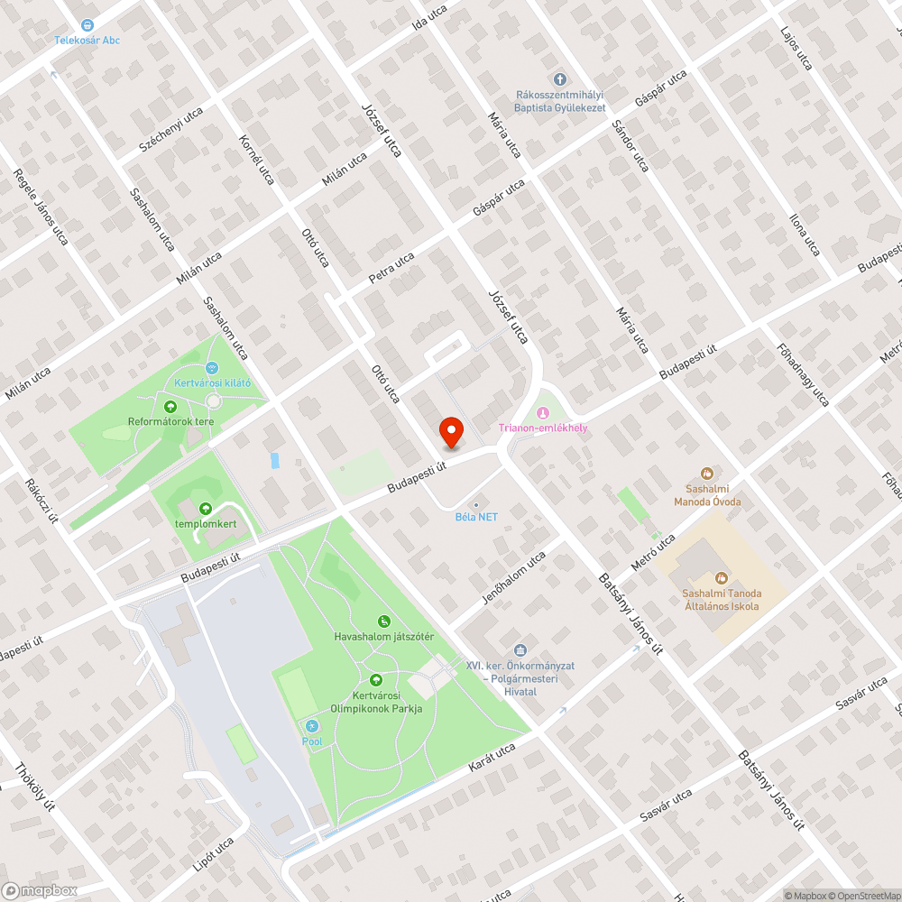 Kidőlt elektromos szekrény bejelentés helye