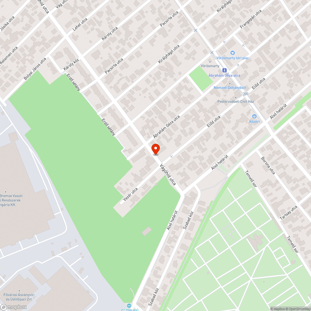 Graffitis tábla | Vágóhíd utca | bejelentés helye