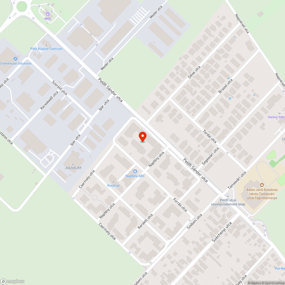 Ki égett lámpa bejelentés helye