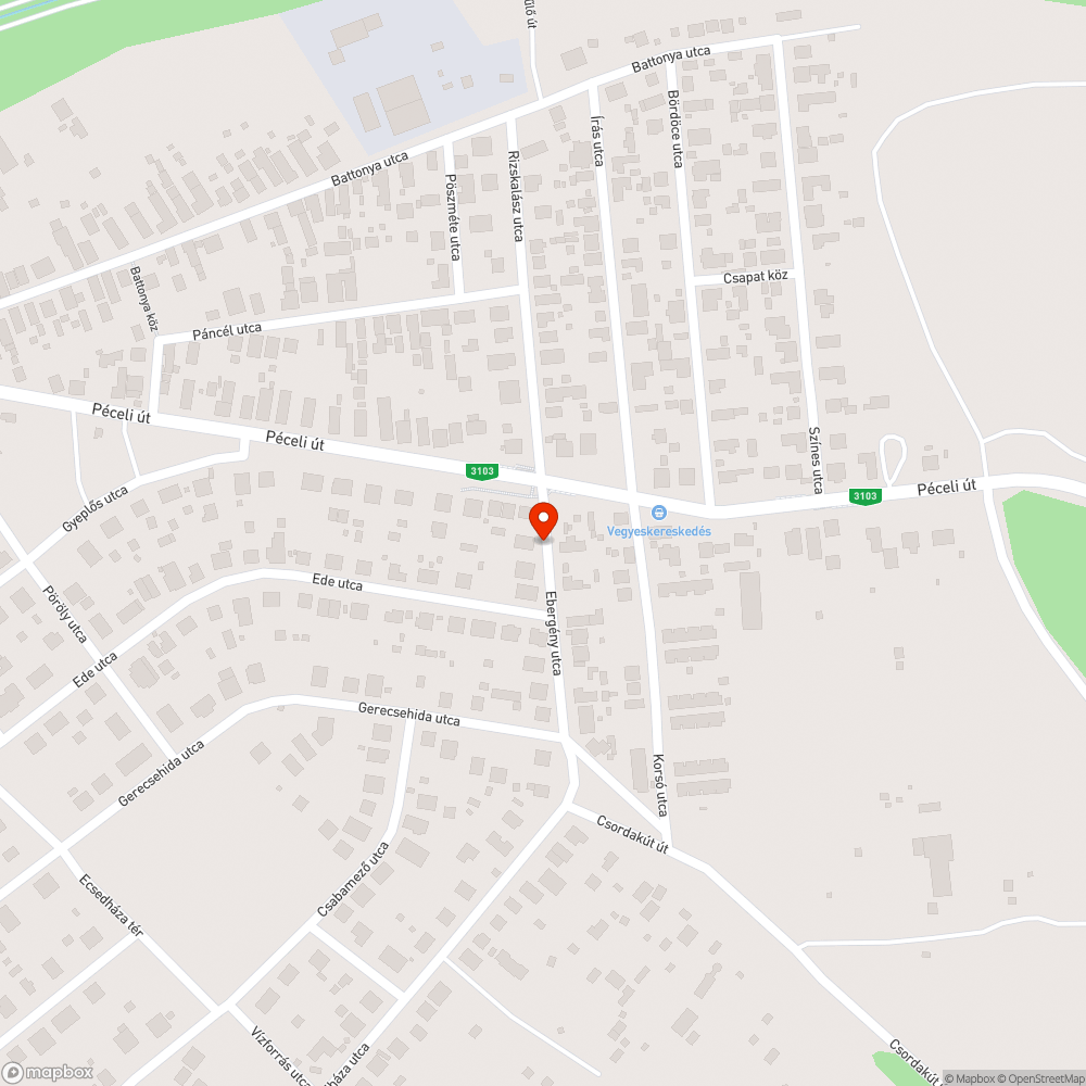 Rendszám nélküli ottfelejtett autó bejelentés helye