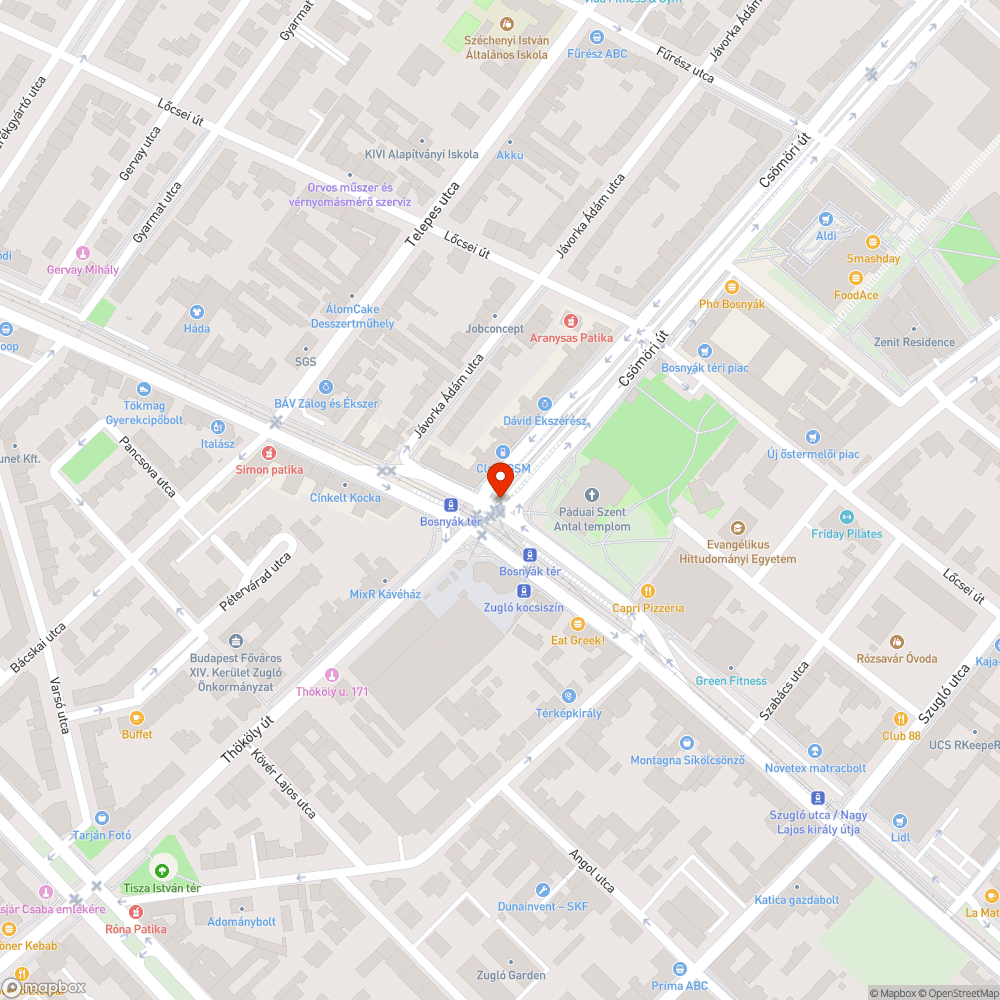 Elhagyott talpfa bejelentés helye