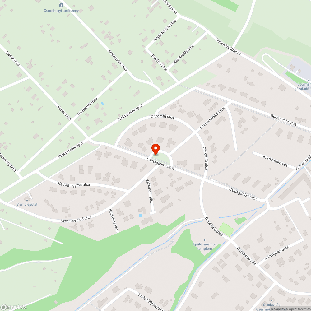 Széttört járda bejelentés helye