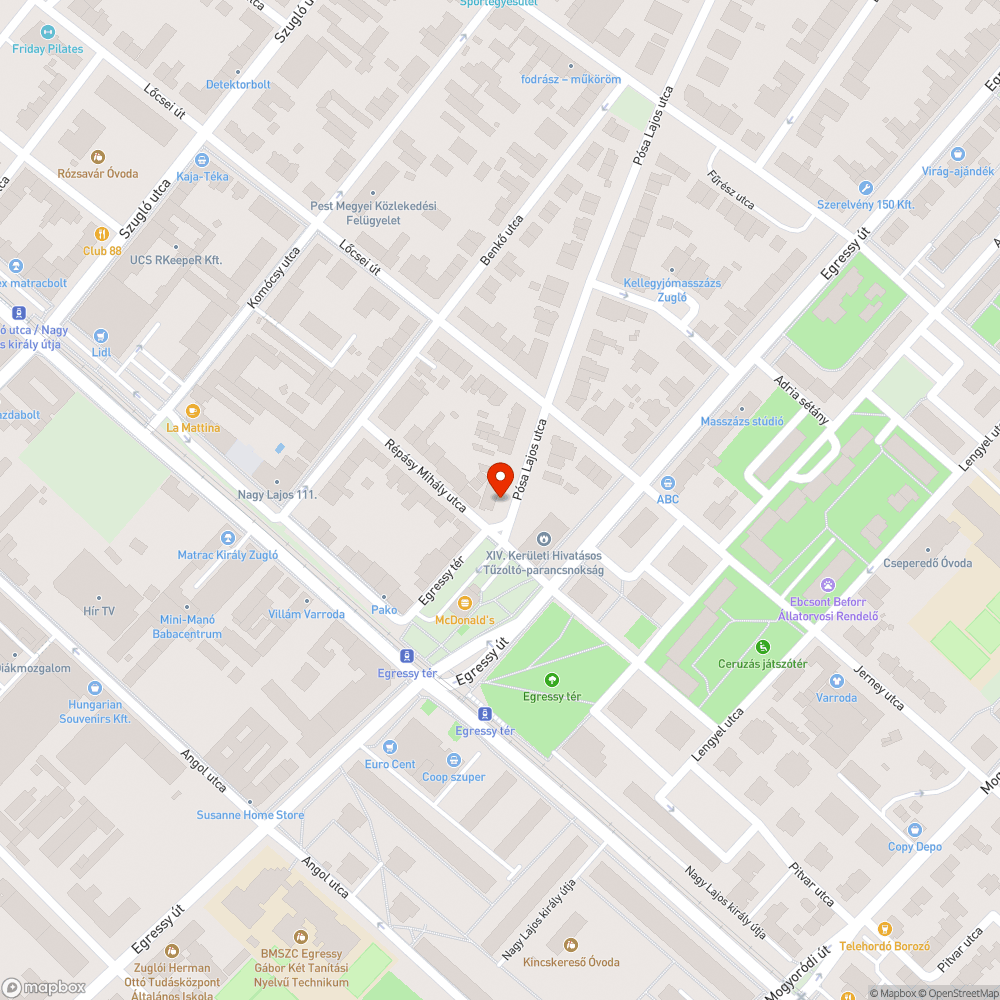 Hosszú ideje egyhelyben álló autó bejelentés helye