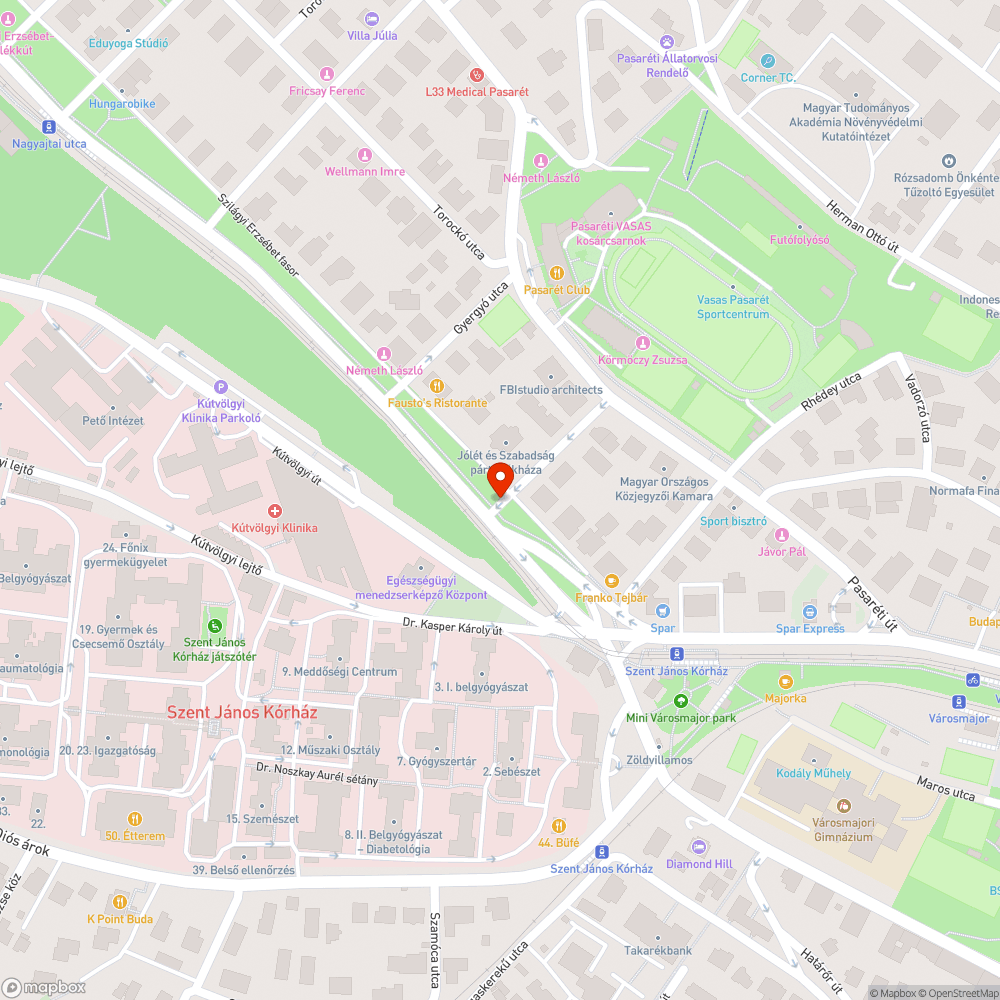 Szétesett közműszekrény bejelentés helye