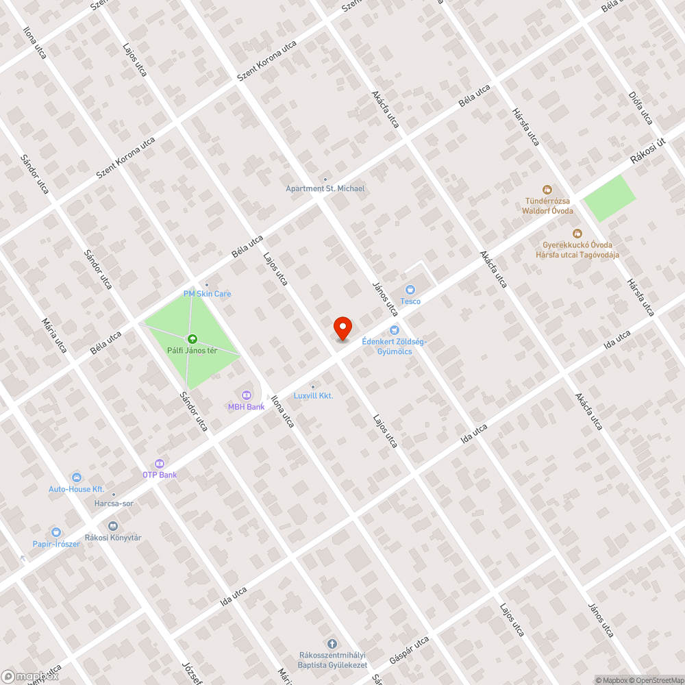 Kontakthibás LED bejelentés helye