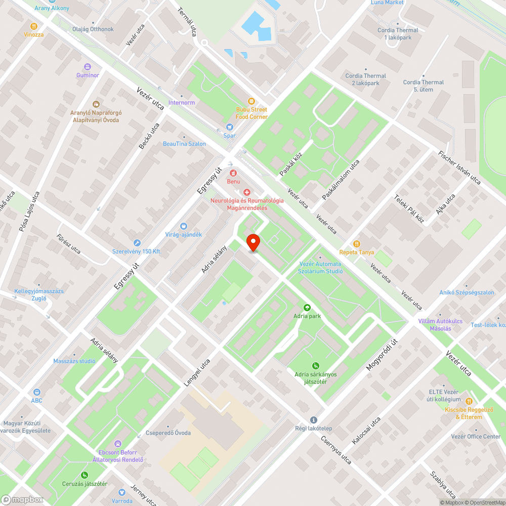 Kátyús, megsüllyedt útszakasz bejelentés helye