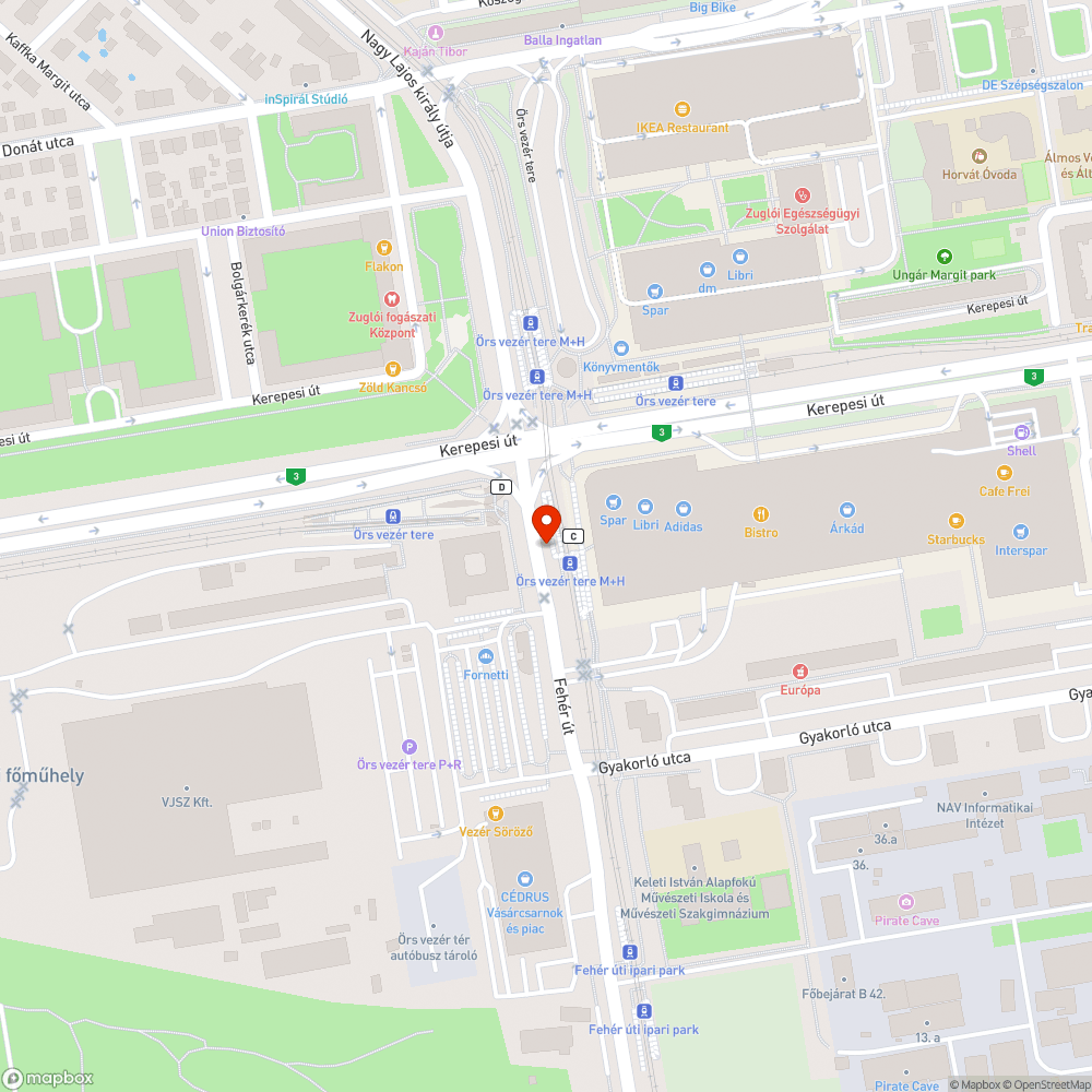 Utastájékoztatás? bejelentés helye