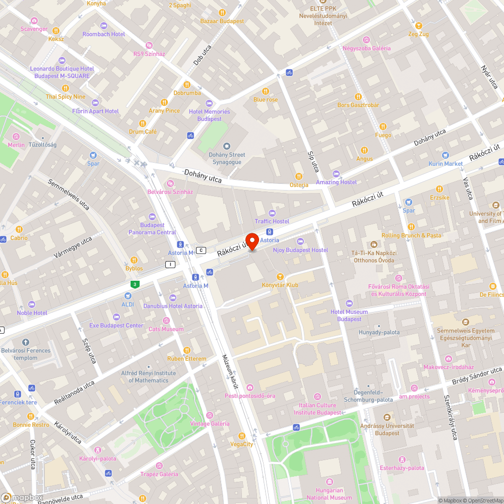 Kiesett kőlapok bejelentés helye