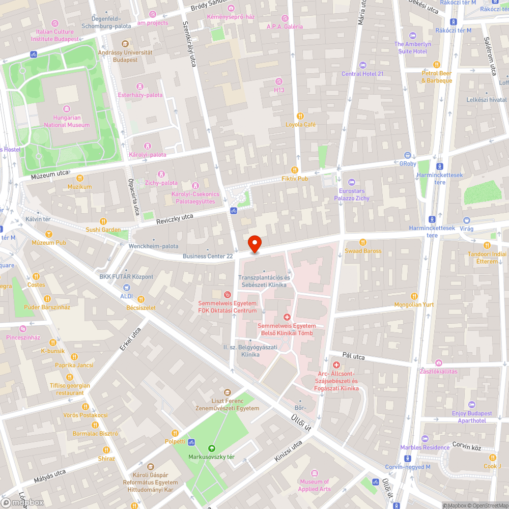 Kátyúk a Baross utcában bejelentés helye