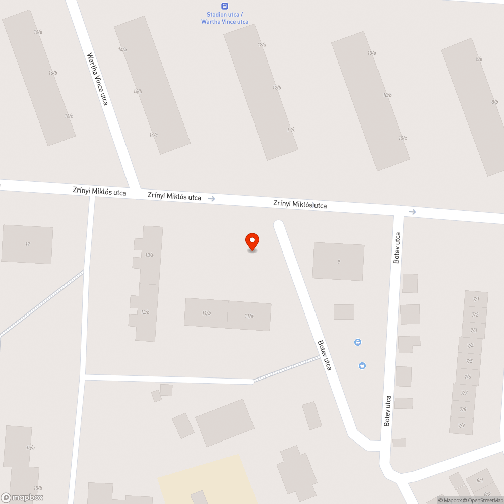 Sár az úton bejelentés helye