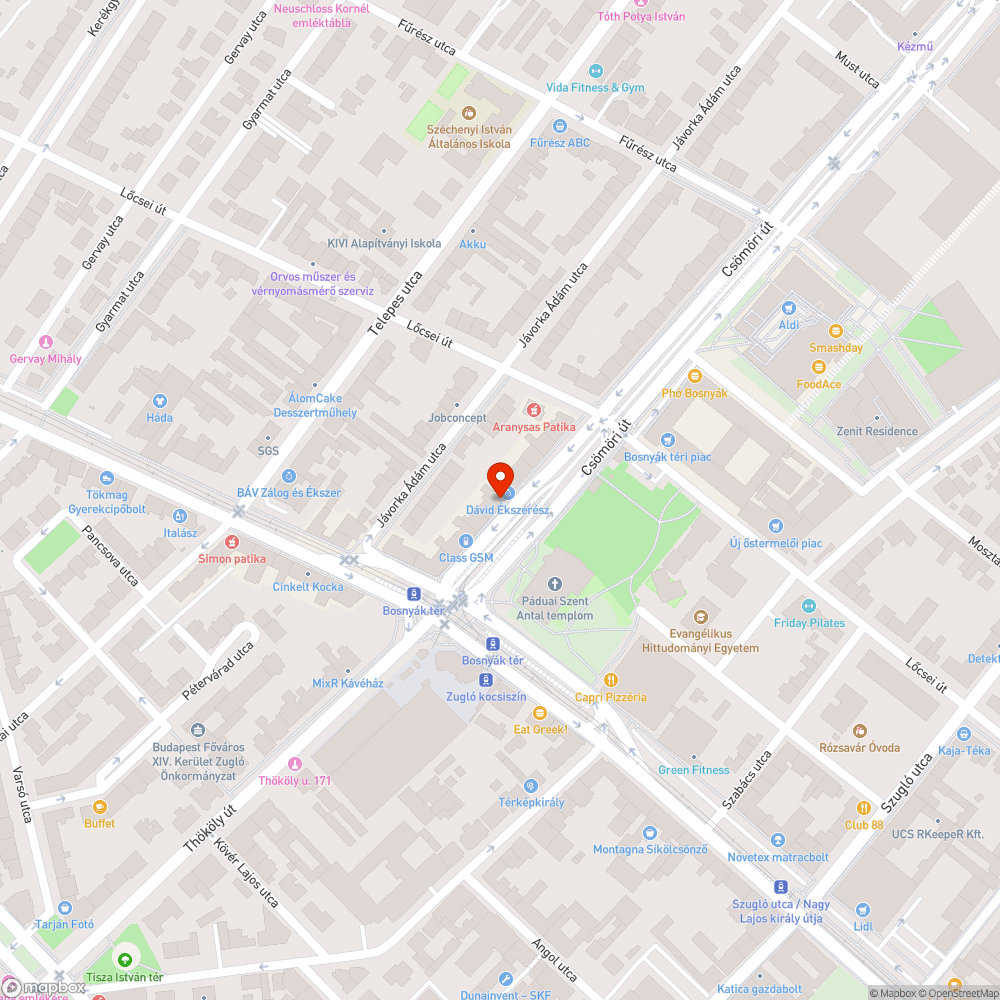 Hiányzó matrica bejelentés helye