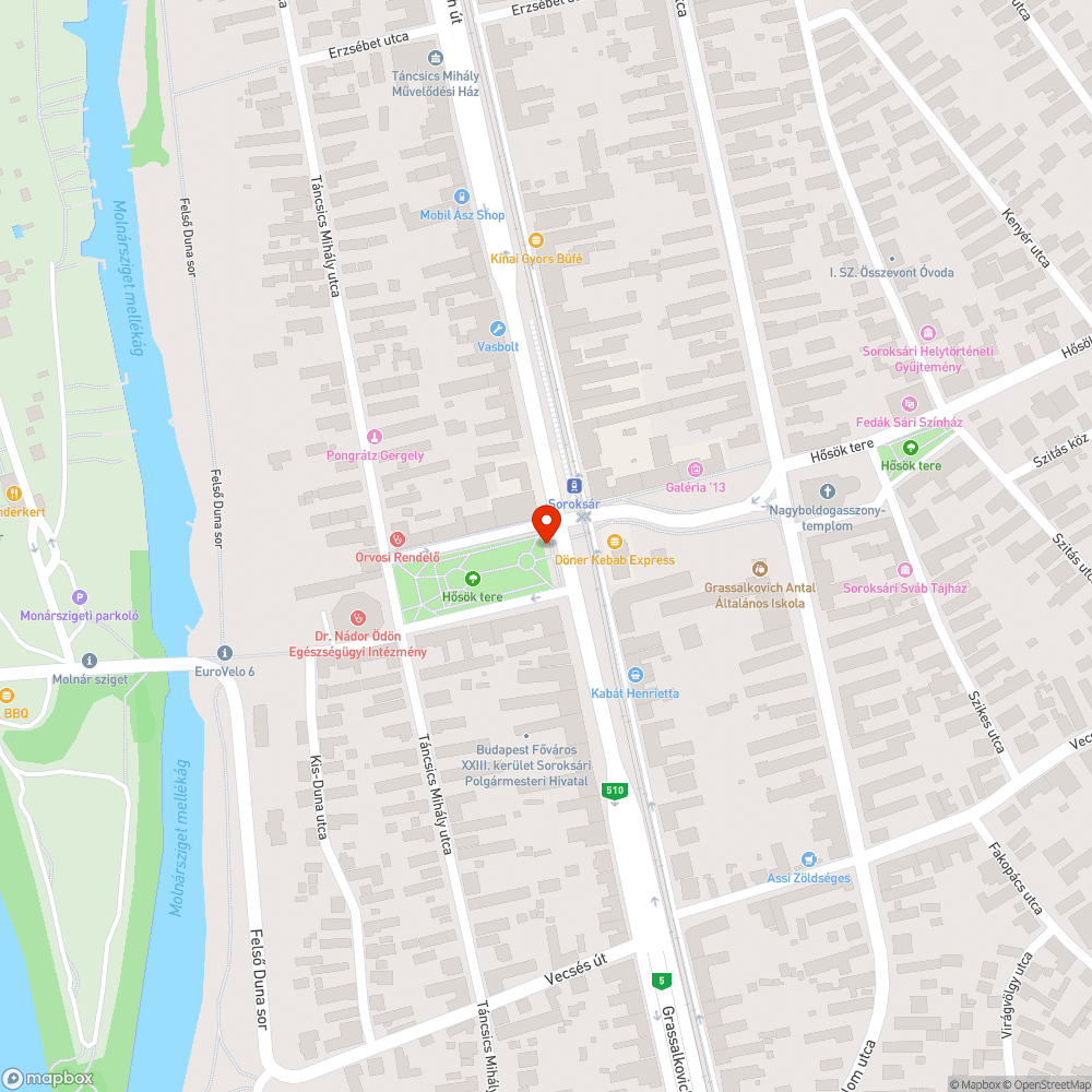 Nyomógomb bejelentés helye