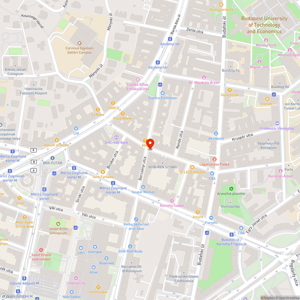 Szemét a zebránál - Budapest, Lágymányosi u. 9, bejelentés helye