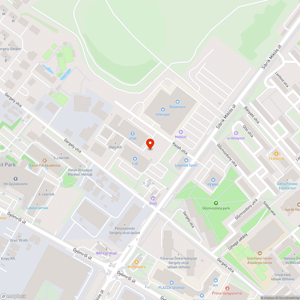 Szemétkupac bejelentés helye