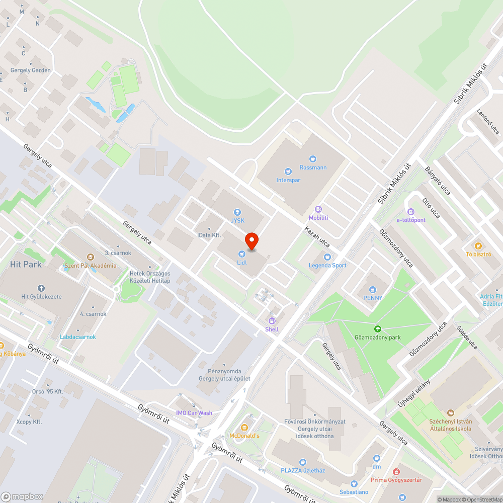 Használhatatlan kerékpártámasz a Sibrik Miklós úti Lidl-nél bejelentés helye