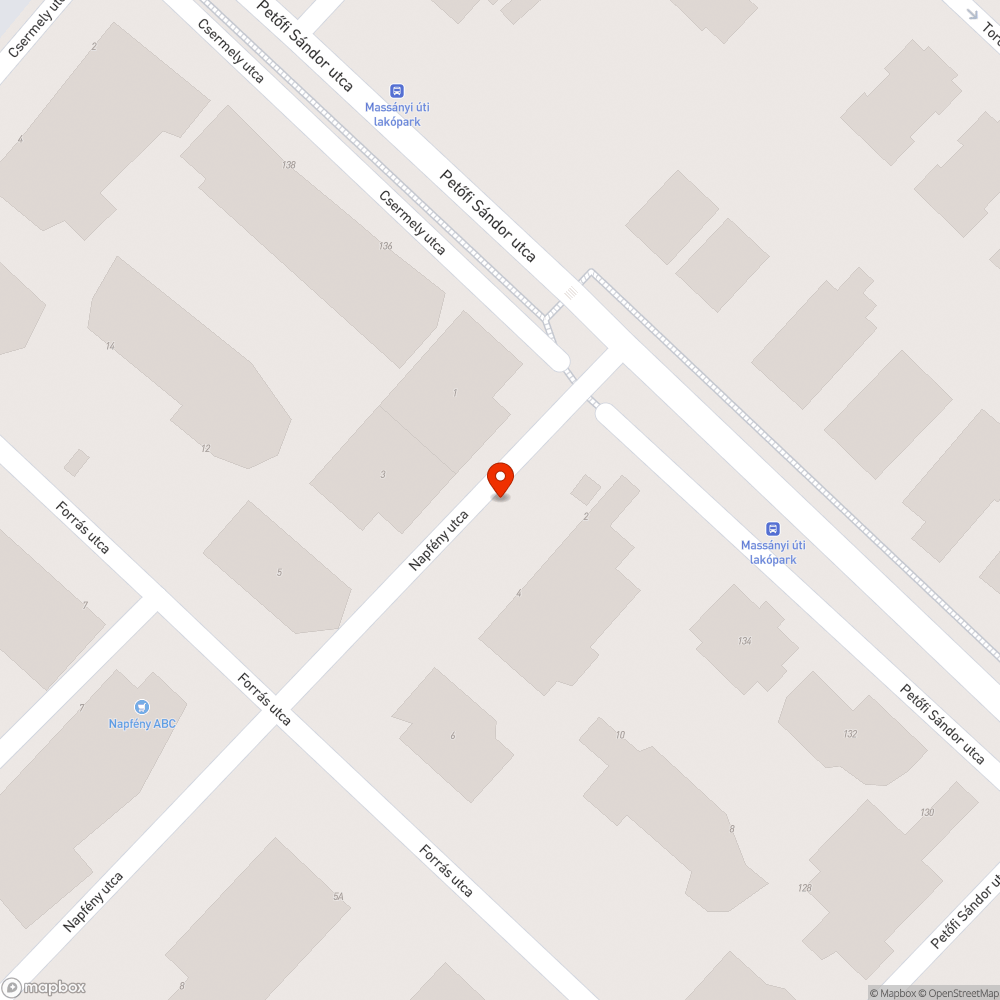 Dujmó Lakópark vízelvezetési rendszere bejelentés helye