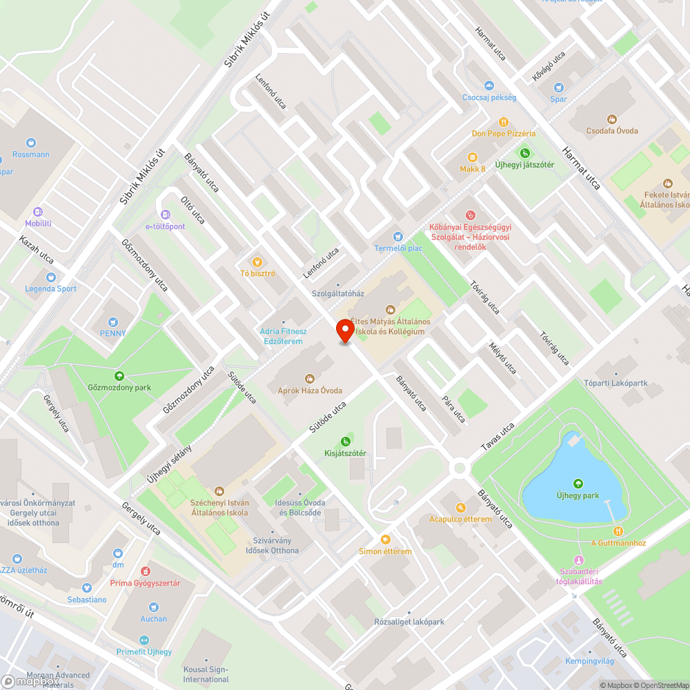 Graffitis utasváró | Bányató utca bejelentés helye