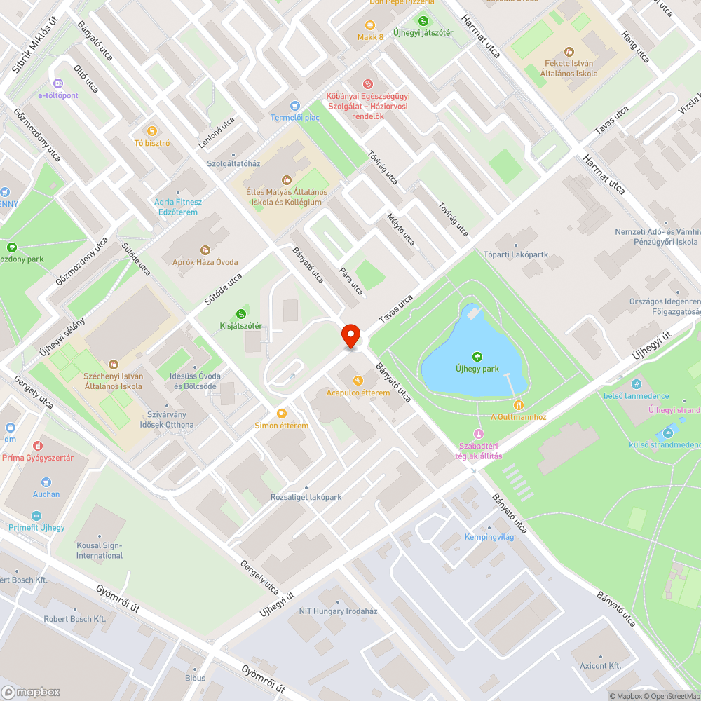 Dől a tábla | Tavas utca bejelentés helye