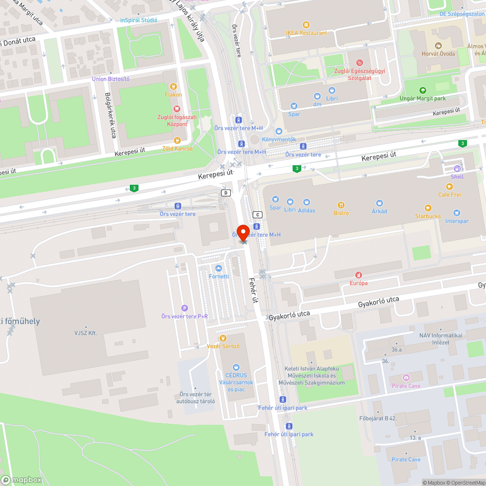 Balesetveszélyes aknafedél | Örs Vezér Tere | bejelentés helye