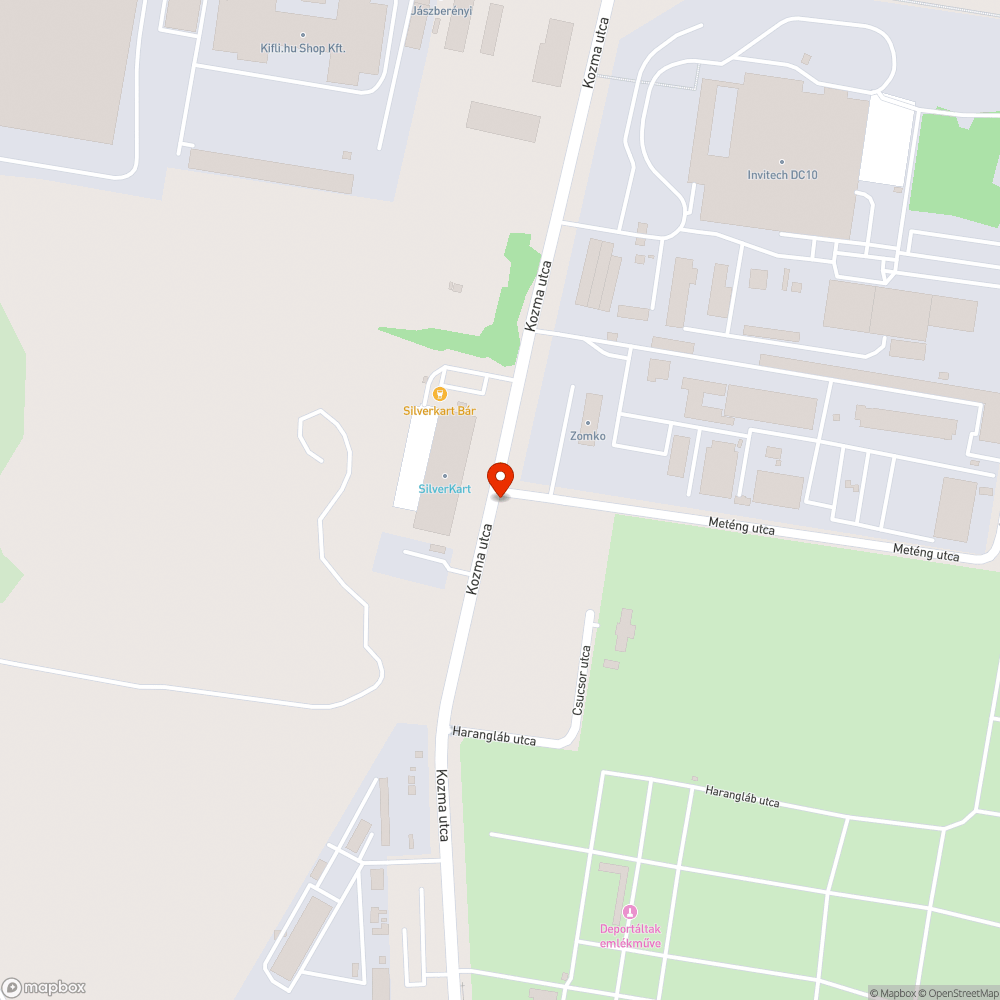 Hiányzó utcanévtábla | Kozma utca | bejelentés helye