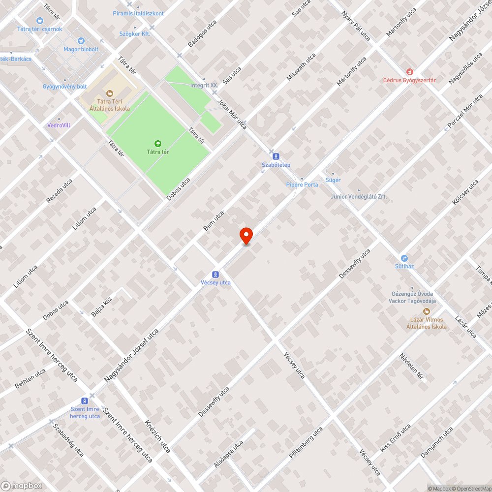 Kisebb szemétkupac | Nagysándor József utca | bejelentés helye