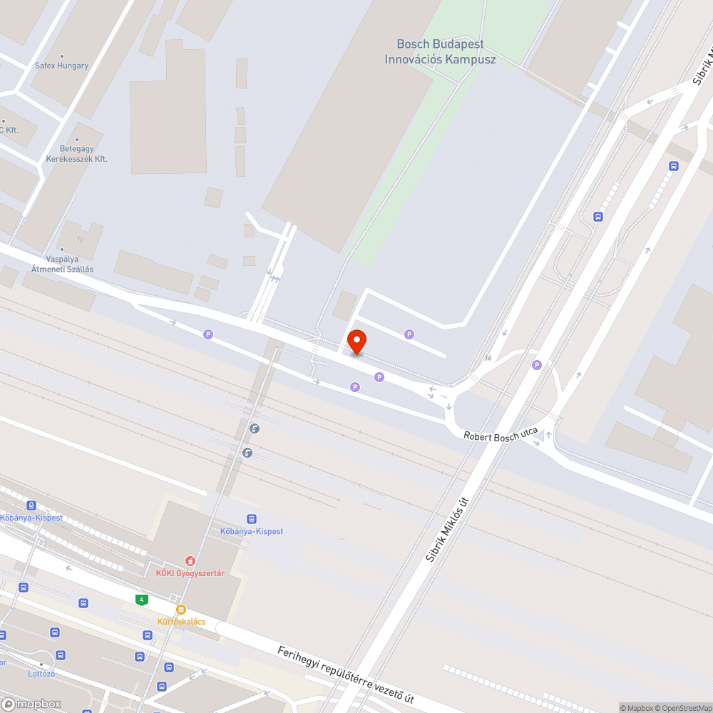 Kidöntött kresztábla bejelentés helye