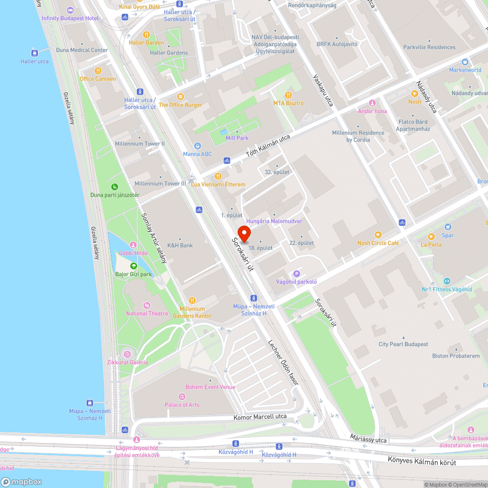 Életveszélyes hulló téglák bejelentés helye