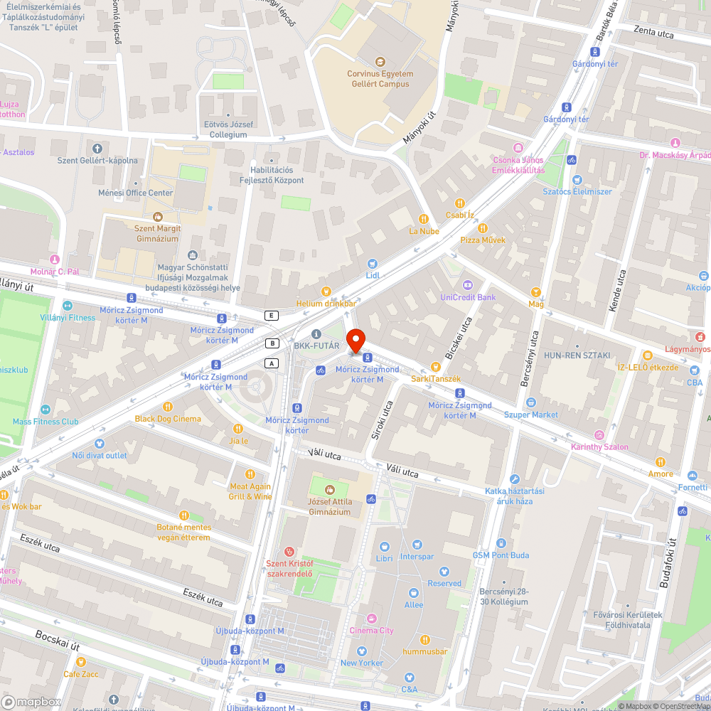 Balaesetveszélyes megsüllyedt térkő és szegély bejelentés helye