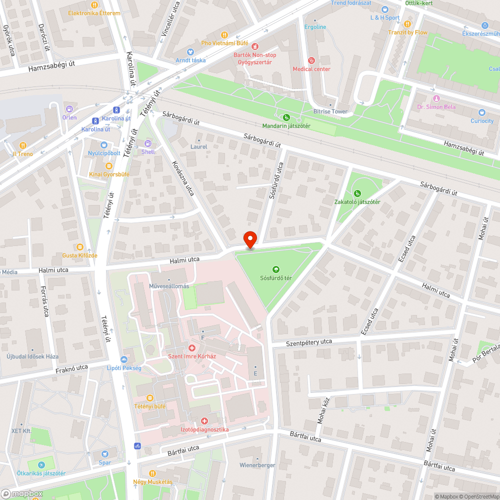 Járdára lógó faágak bejelentés helye