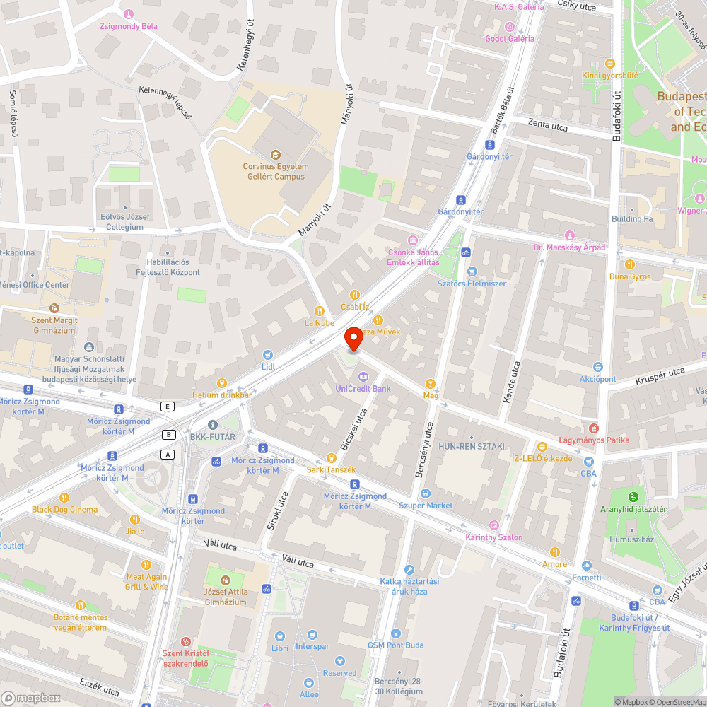 Eltávolított közlekedési tábla bejelentés helye