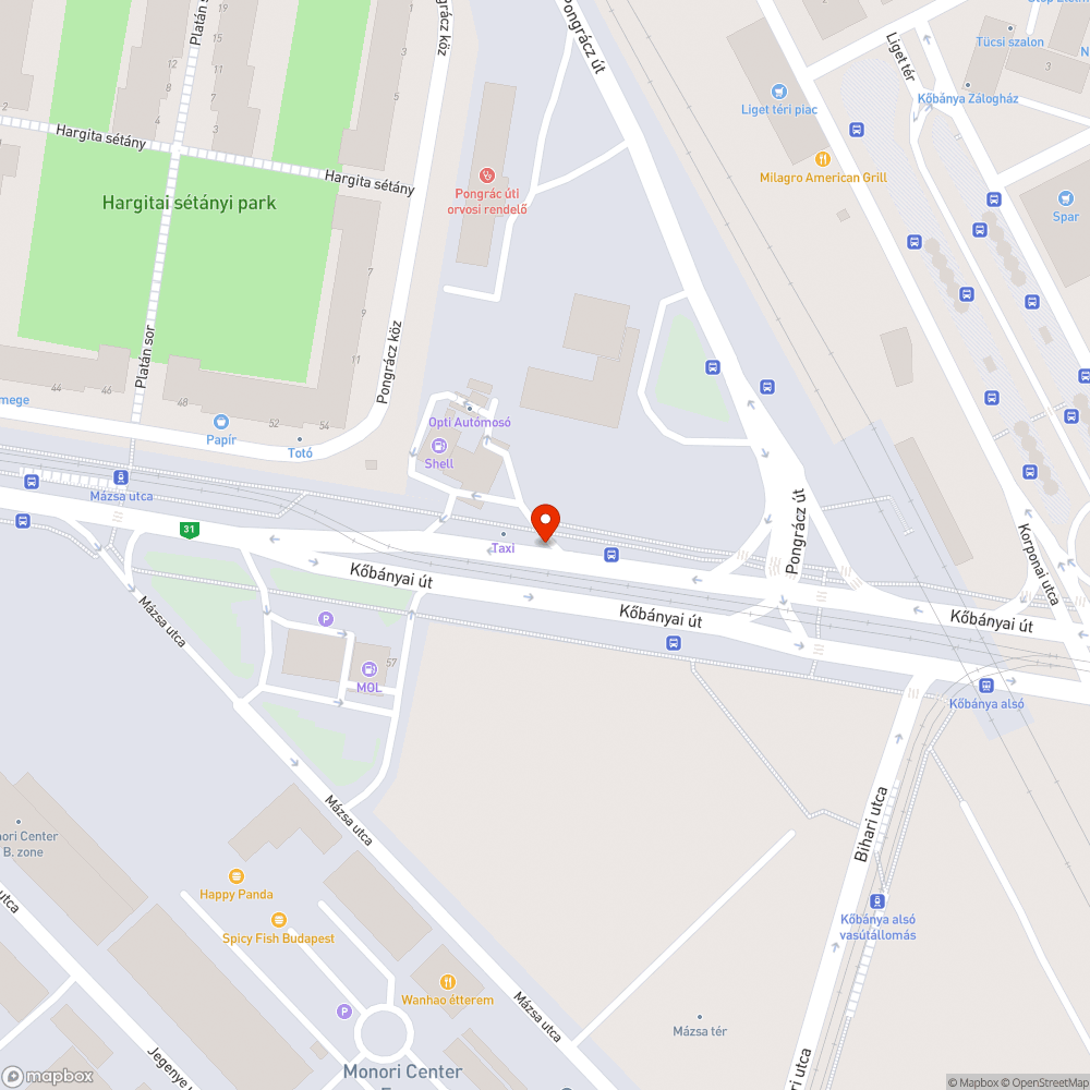 Ferde villanyoszlop bejelentés helye