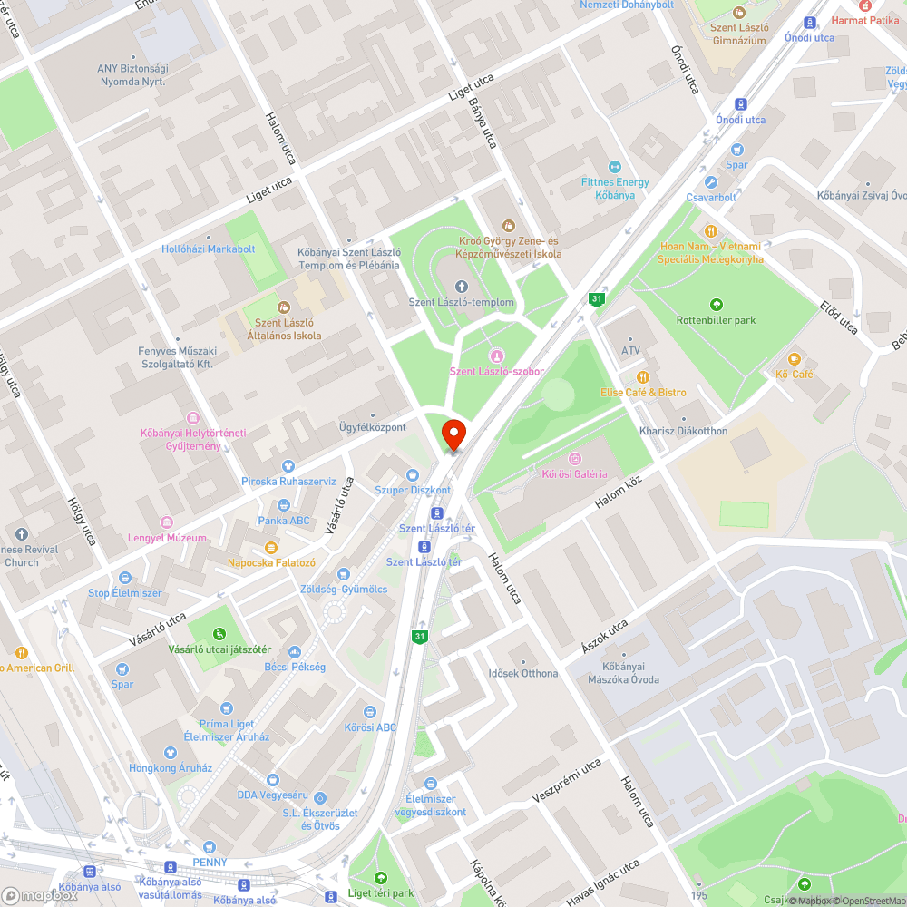 Zöldség bejelentés helye