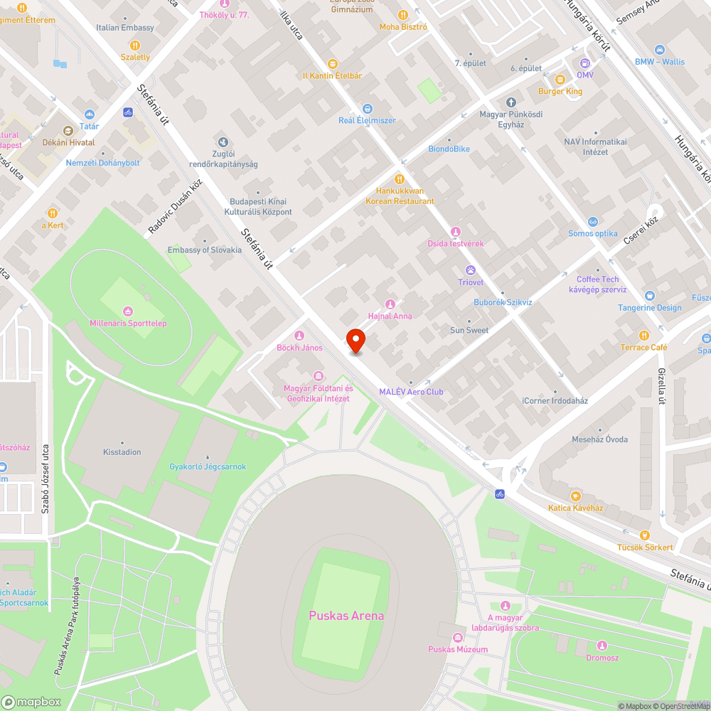 Hiányzó hulladékgyűjtő edény bejelentés helye