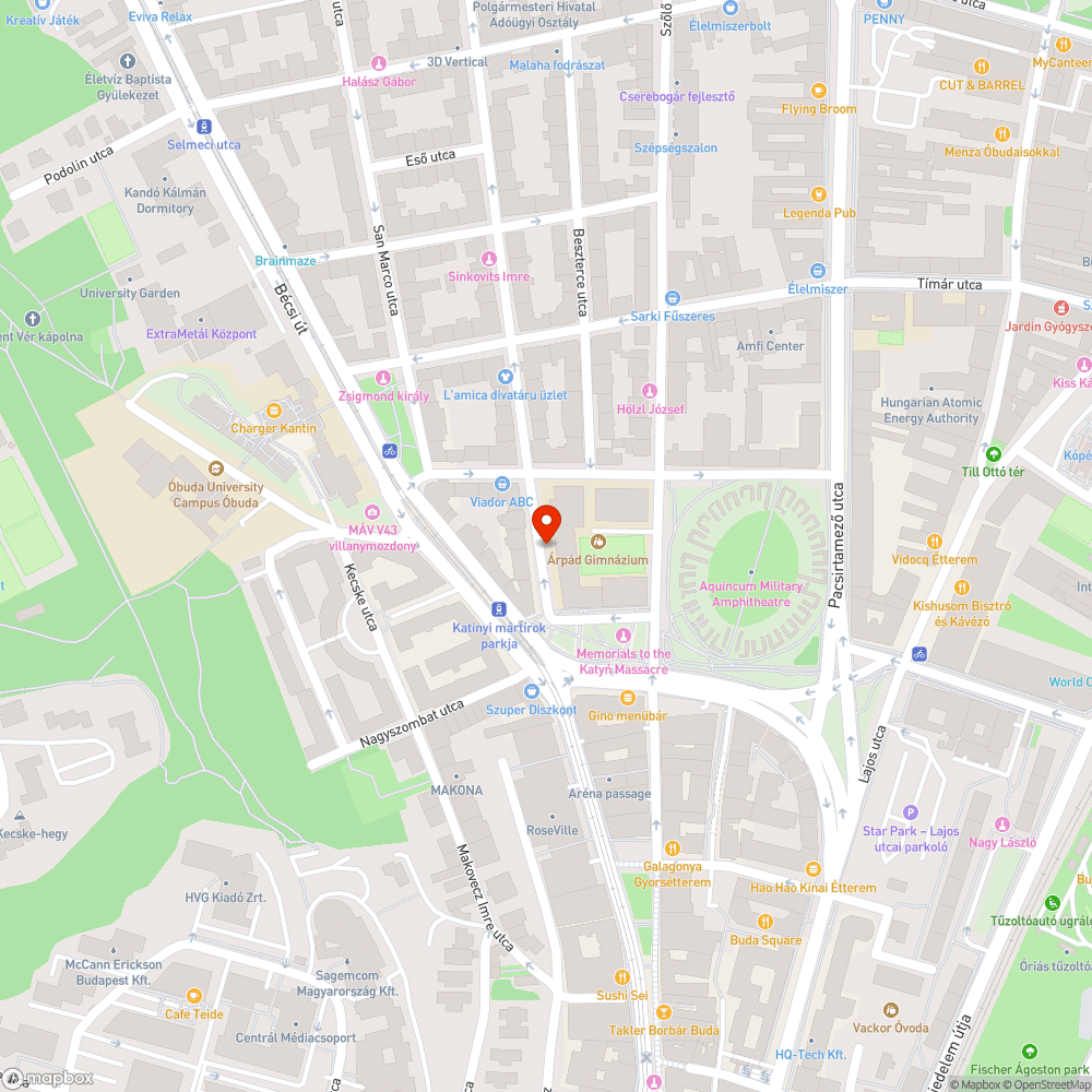 Bokatörő járda bejelentés helye