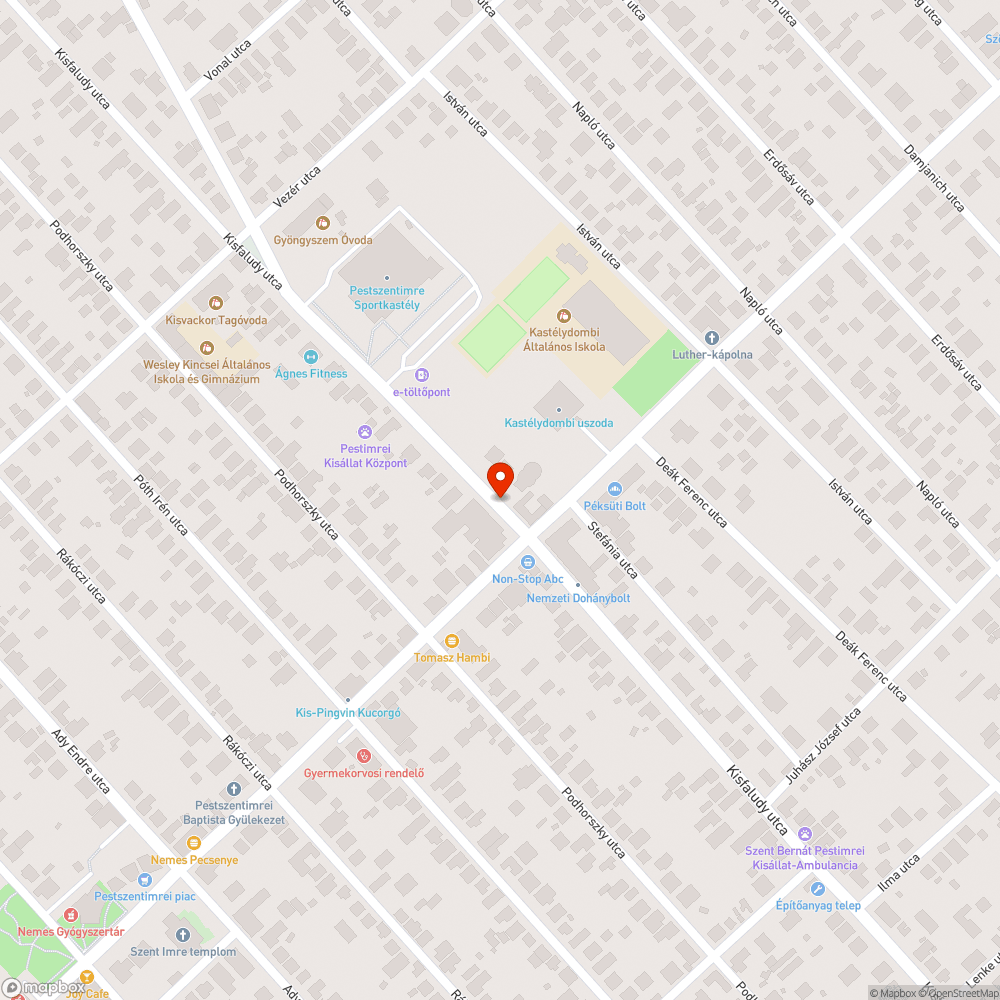 Nem világít bejelentés helye