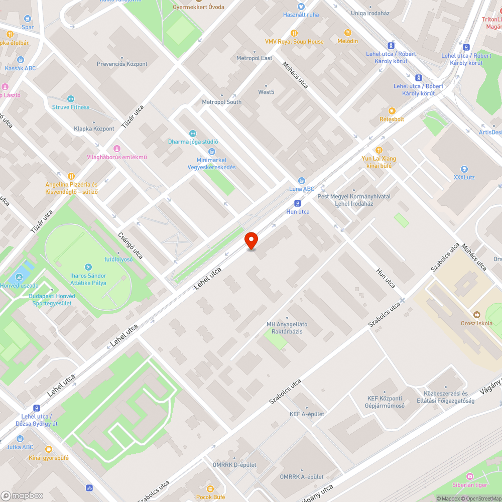 Kint maradt tábla bejelentés helye