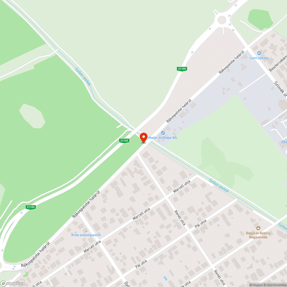 Illegális szemétlerakás bejelentés helye