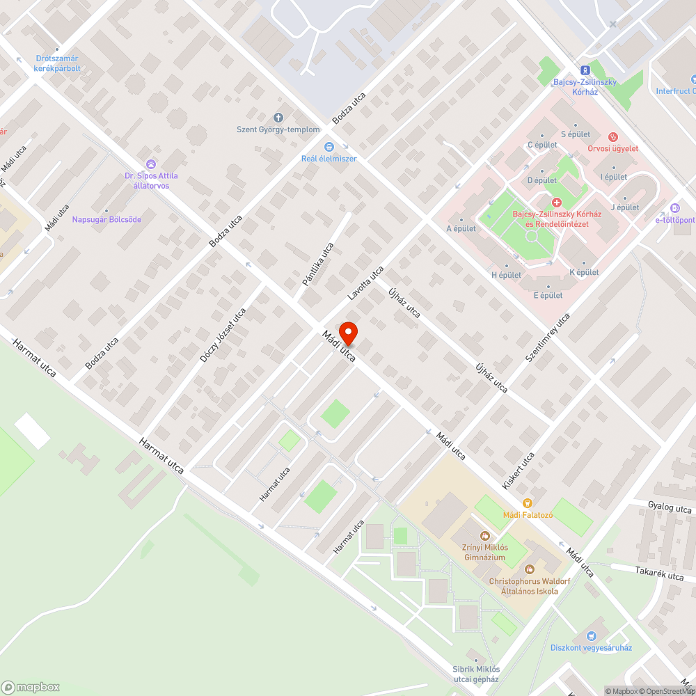 Fakarók bejelentés helye