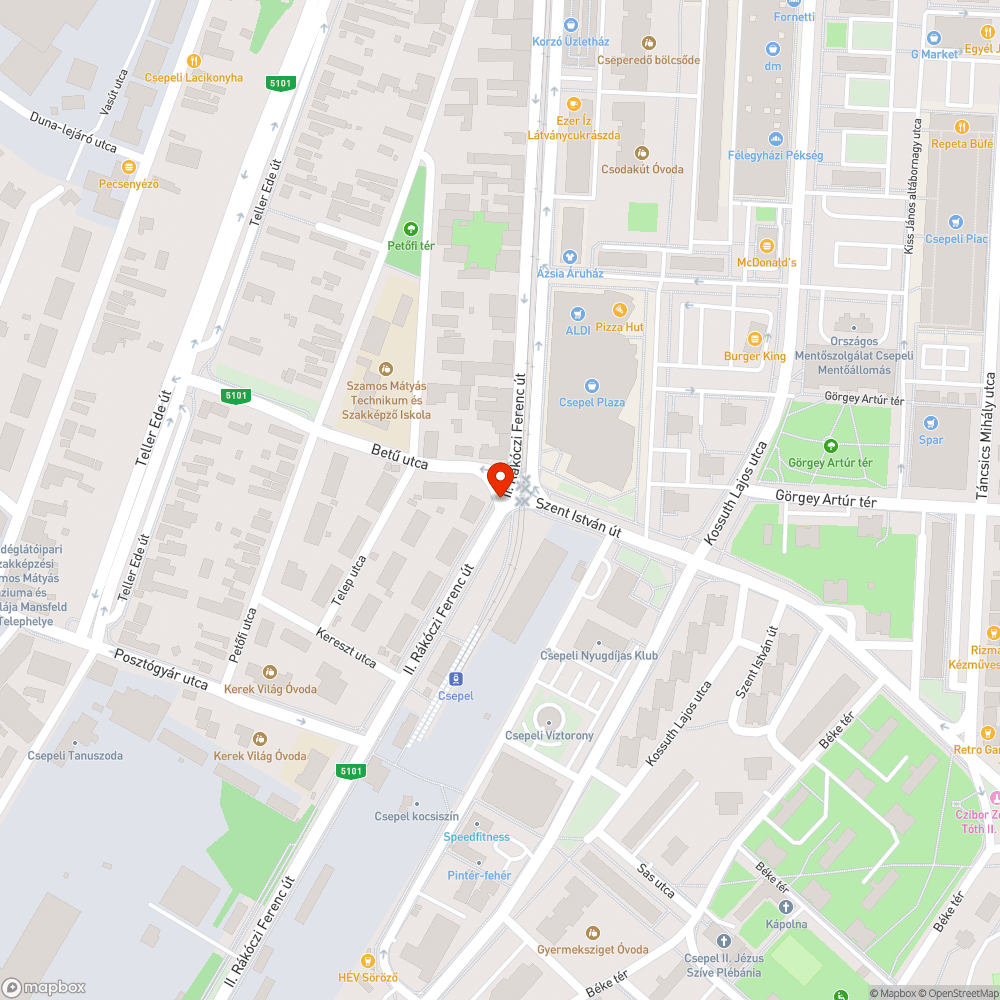 Hiányzó fényterelő (megint) bejelentés helye