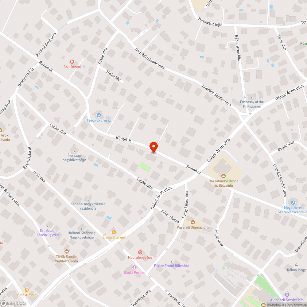 Járdán parkolás és közterület foglalás bejelentés helye