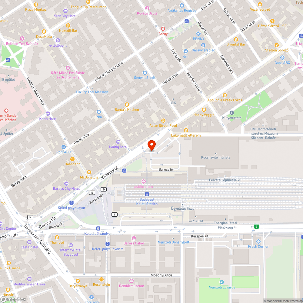 Megrongálódott közúti jelzőtábla bejelentés helye