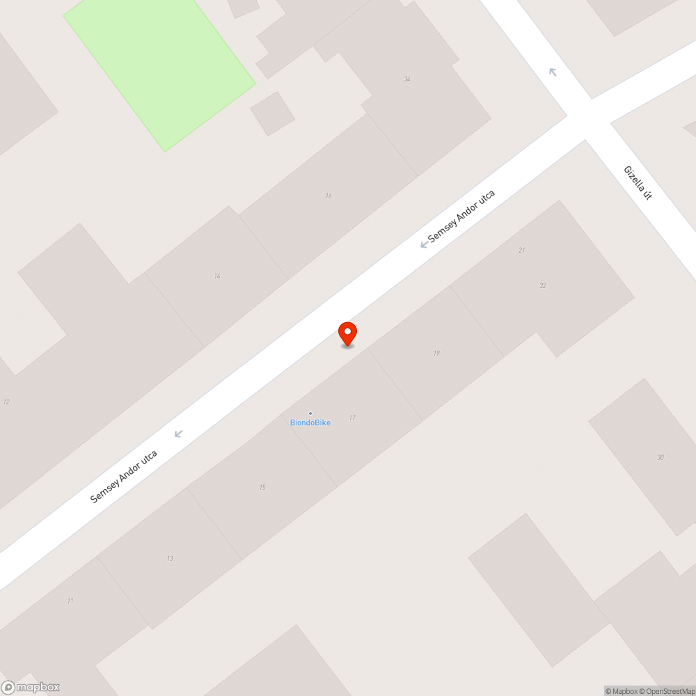 Hiányzó járdaszakasz bejelentés helye