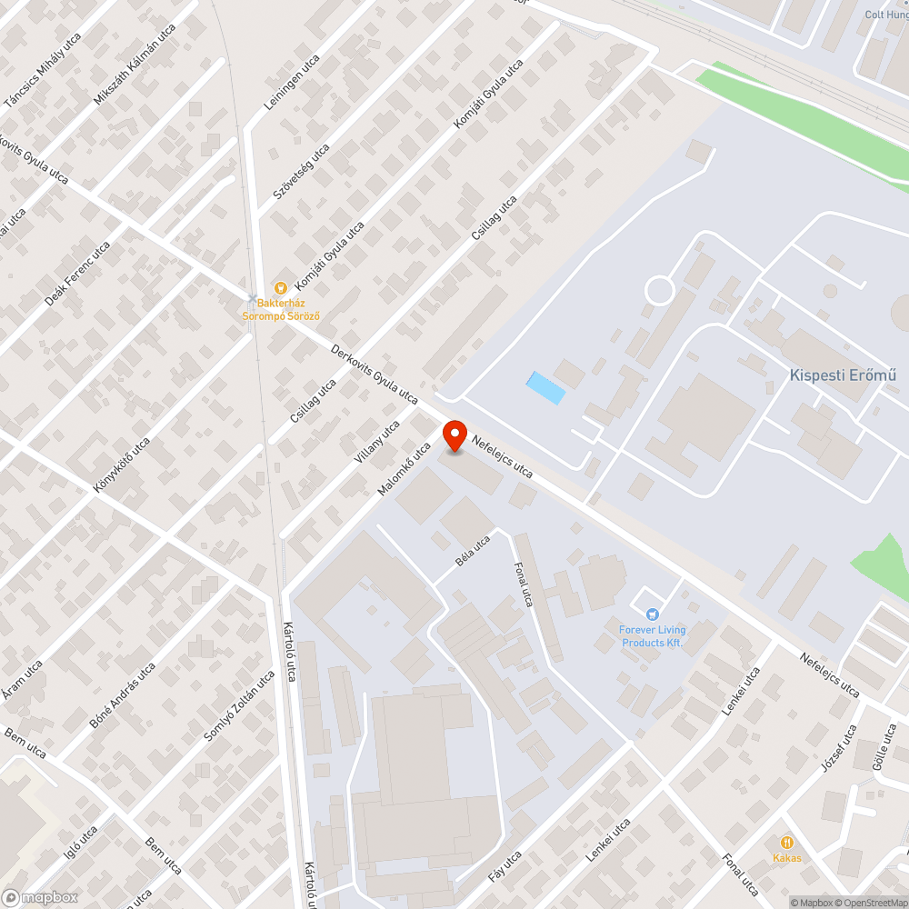 Karambolos Volvo bejelentés helye