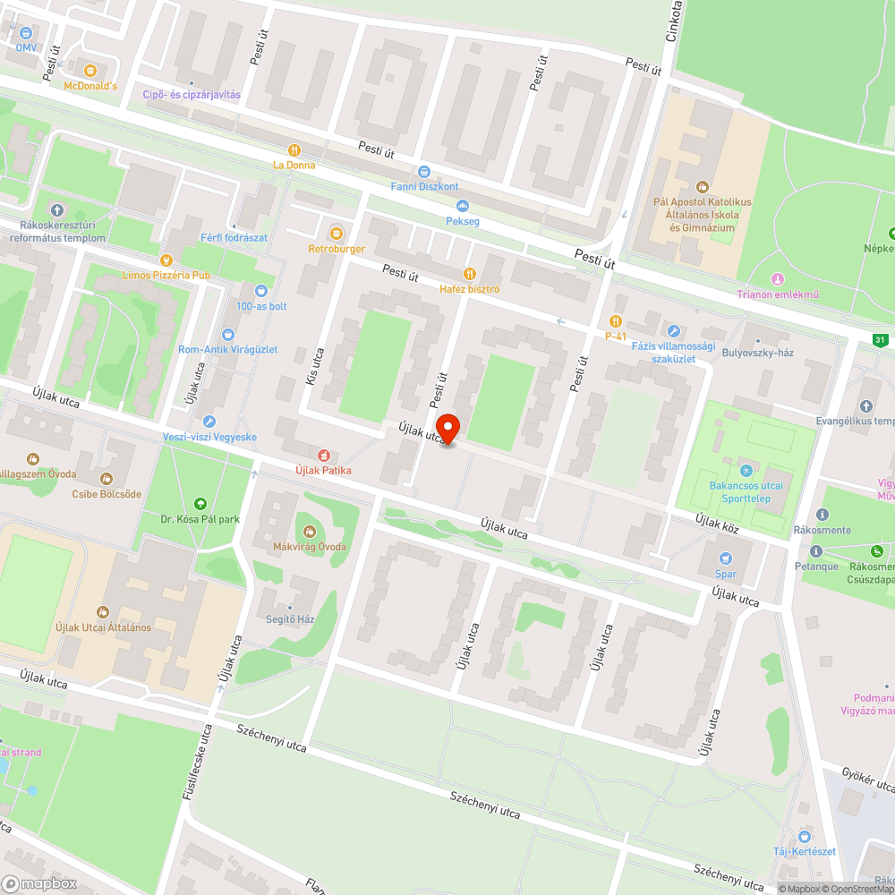 Valaha padok voltak bejelentés helye