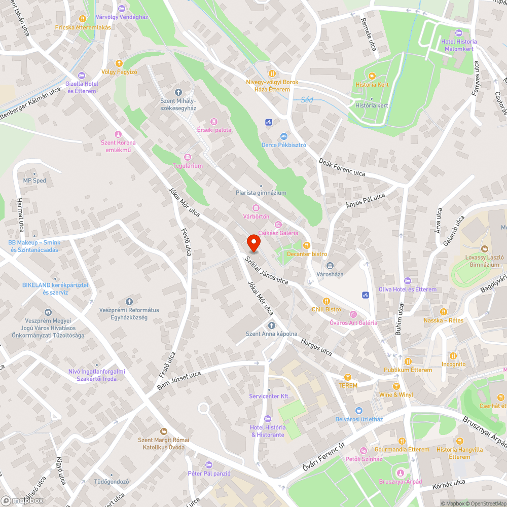 Macskakövek szétcsúszása bejelentés helye