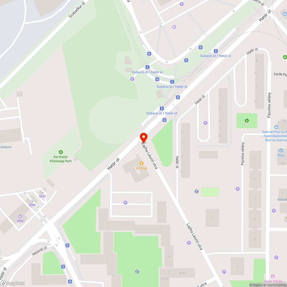 Problémás fedlap bejelentés helye